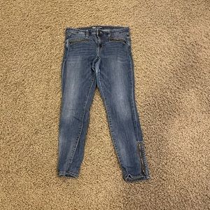GAP Women’s Jeggings with Zippers at the Hips and at the Ankles